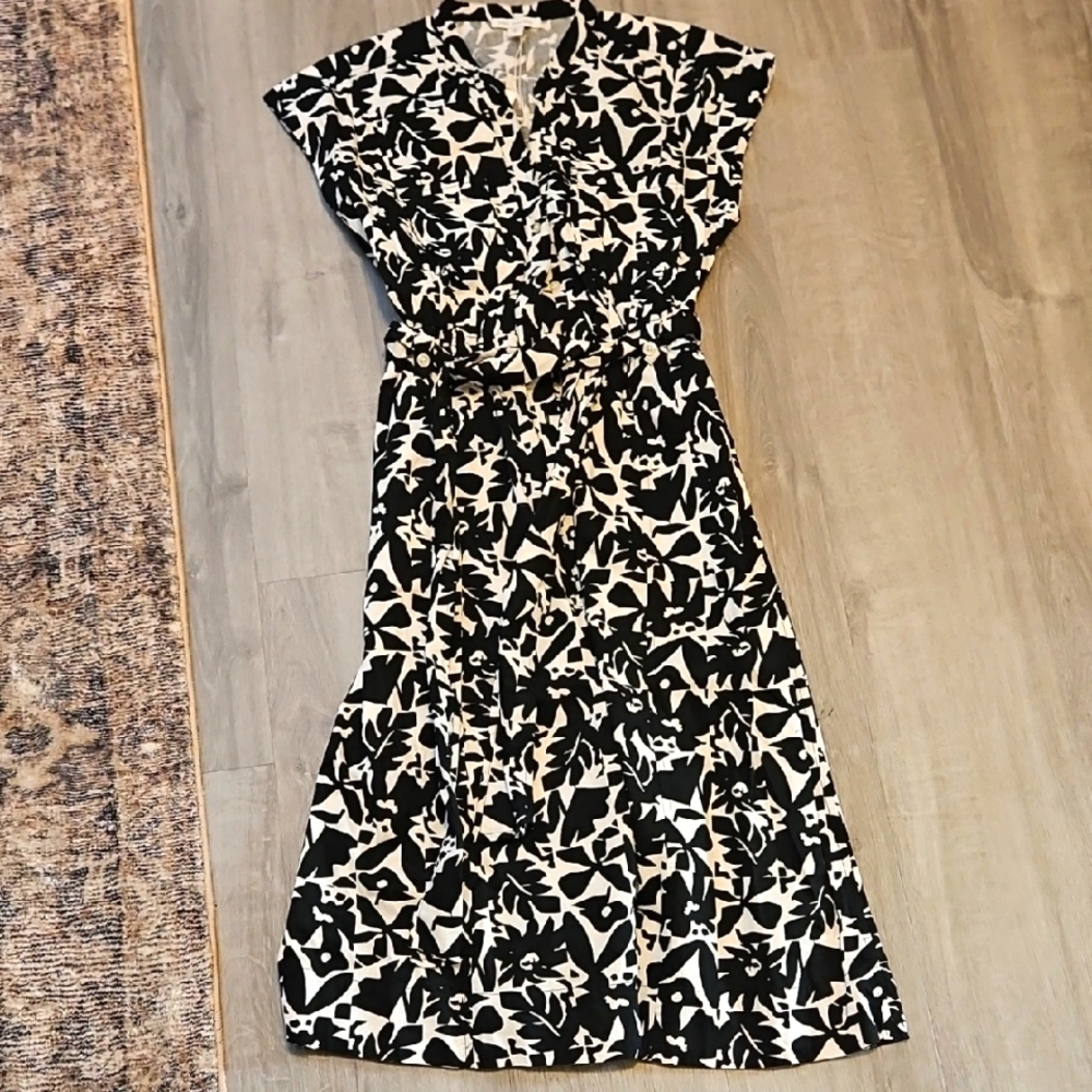 Free Assembly Black and White Women's Dress